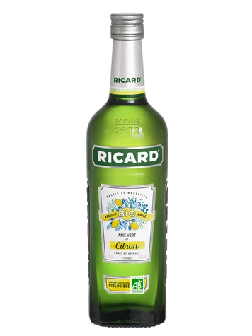 RICARD FRUITÉ BIO CITRON 45%VOL 3 RICARD FRUITÉ BIO CITRON 45%VOL