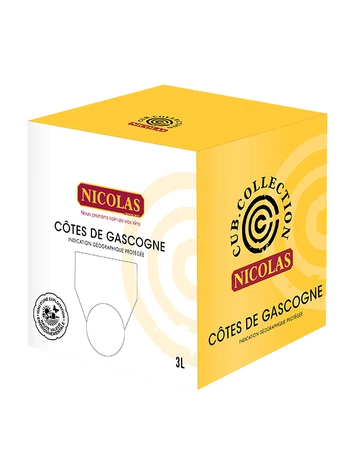CUB IGP CÔTES DE GASCOGNE 3L 3 CUB IGP CÔTES DE GASCOGNE 3L