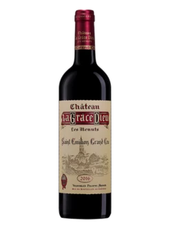 CHÂTEAU LA GRACE DIEU LES MENUTS 2016