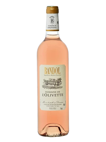 BANDOL ROSÉ DOMAINE OLIVETTE 3 BANDOL ROSÉ DOMAINE OLIVETTE